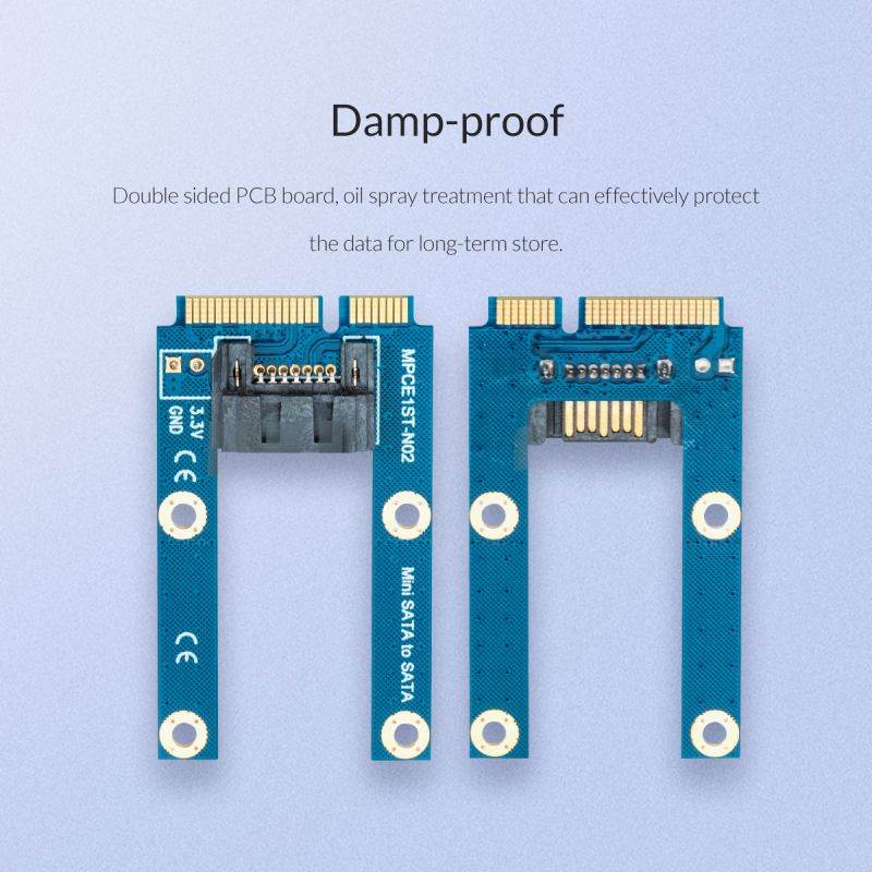 ORICO SATA to M.2 NGFF Adapter SATA 7PIN to M.2 SSD Solid State Hard Drive Adapter 22X40 Size Support SATA3 Protocol