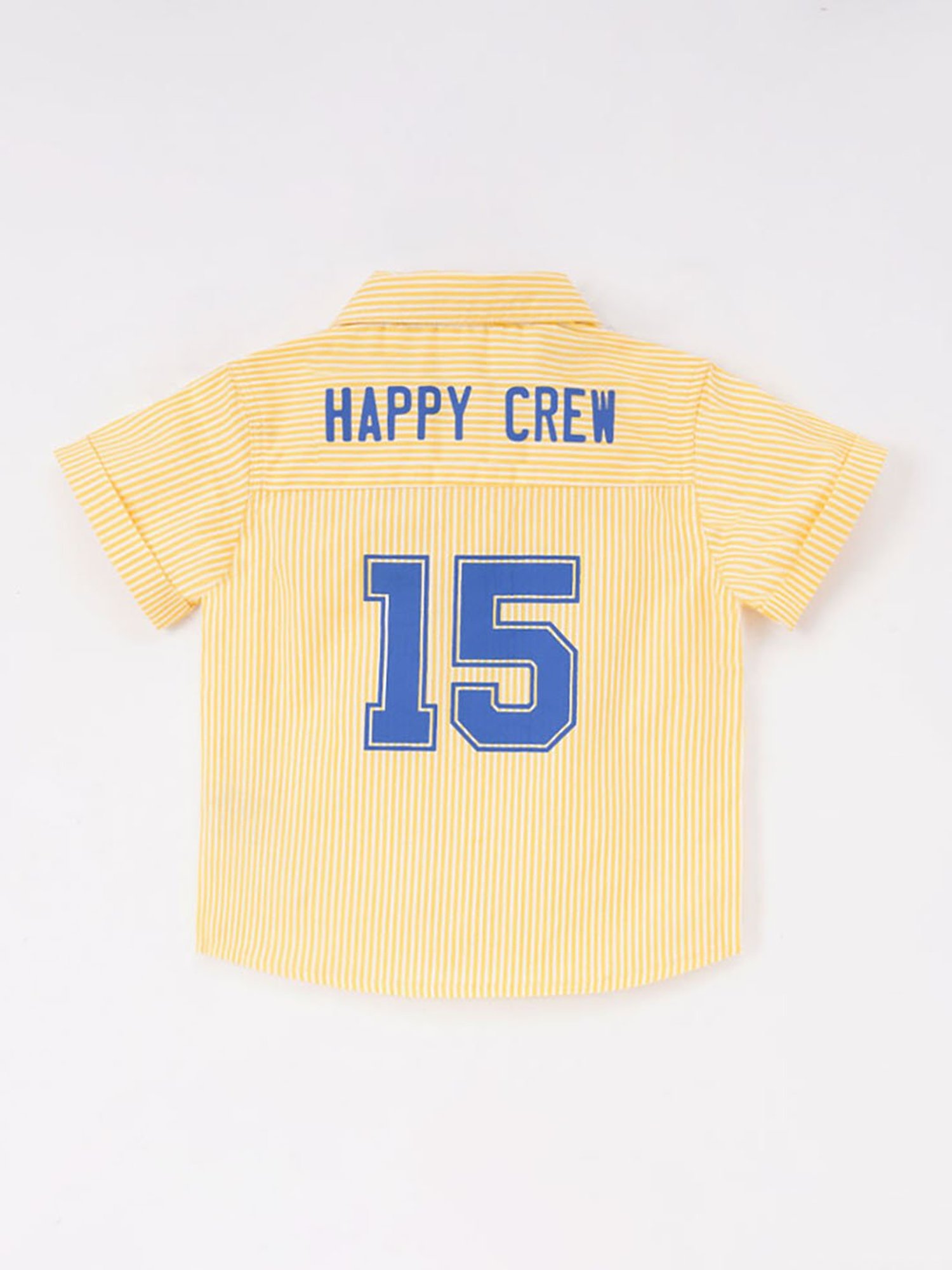 Ed-a-Mamma Baby Yellow Striped Shirt