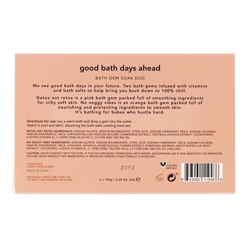  Pampered Nails Bath and Body Gift Set - 10ct