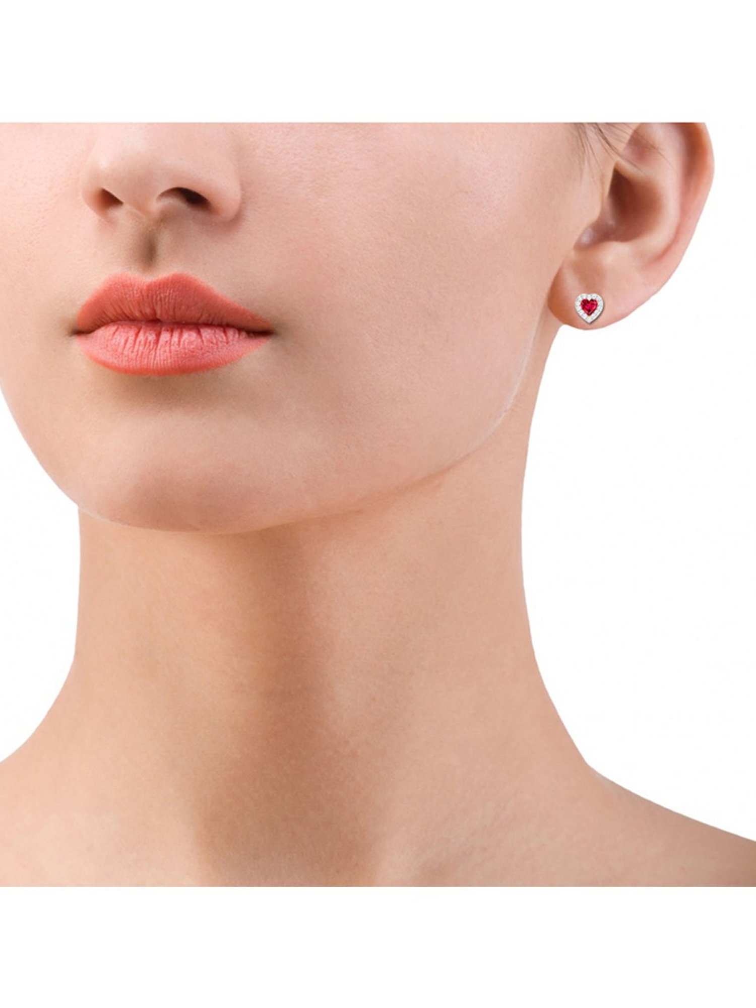 P.C. Chandra Jewellers 14 kt Gold Earrings