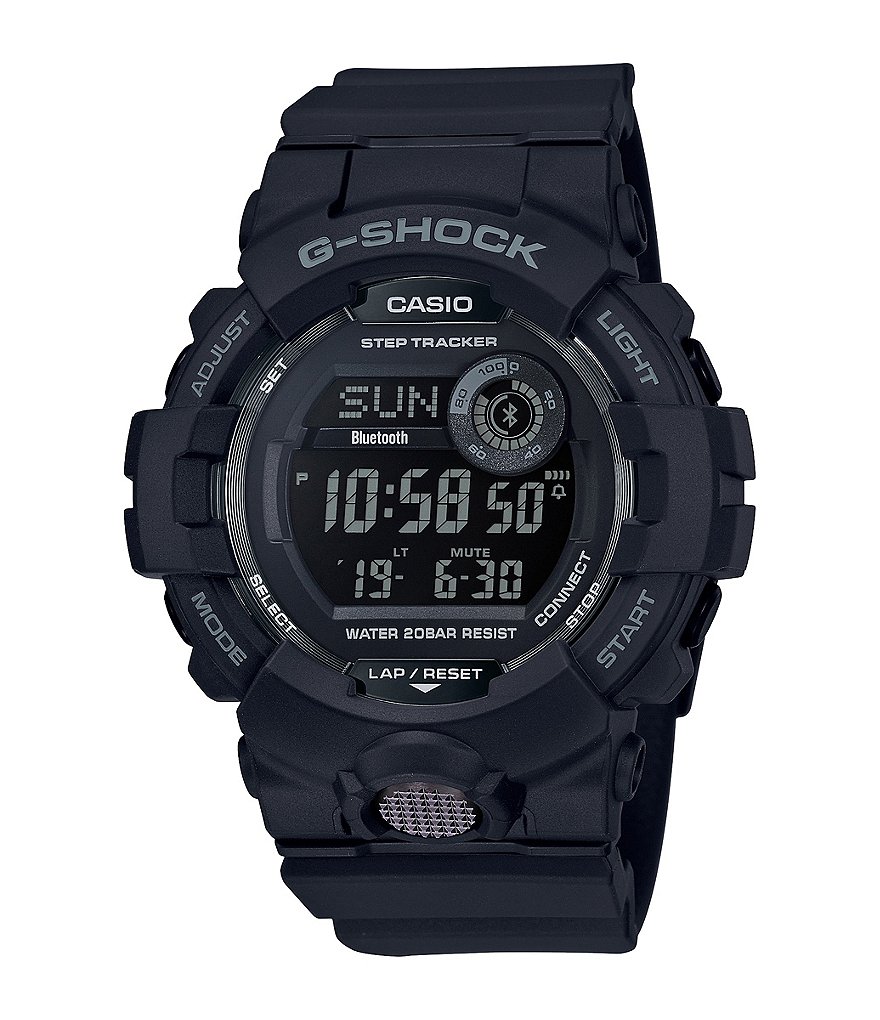 G-Shock Digital Black Shock Resistant Resin Strap Watch