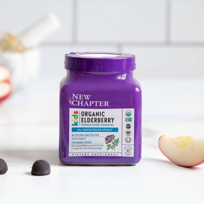 New Chapter Kids Organic Elderberry Gummy - 30ct