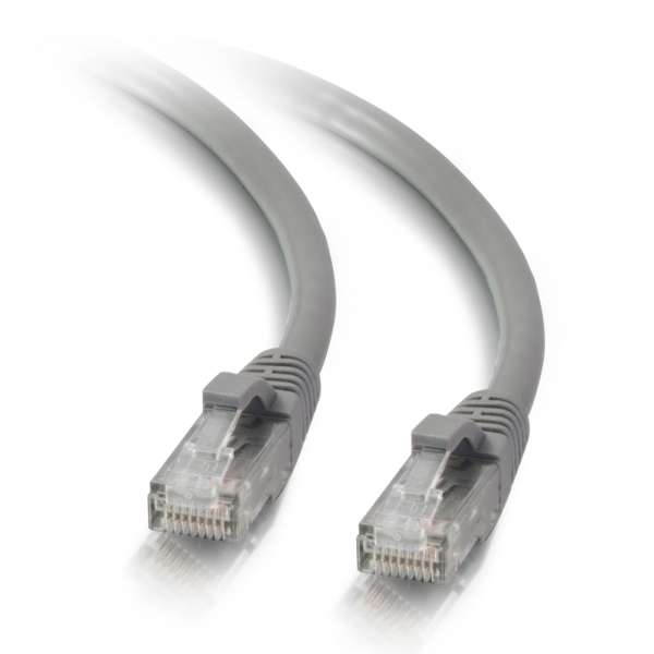 BattleBorn 5 Pack Lot 2 ft Cat5 Cat5e RJ45 Ethernet Network Patch Cable Grey