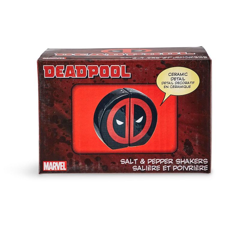 Seven20 Marvel Deadpool Salt and Pepper Shakers