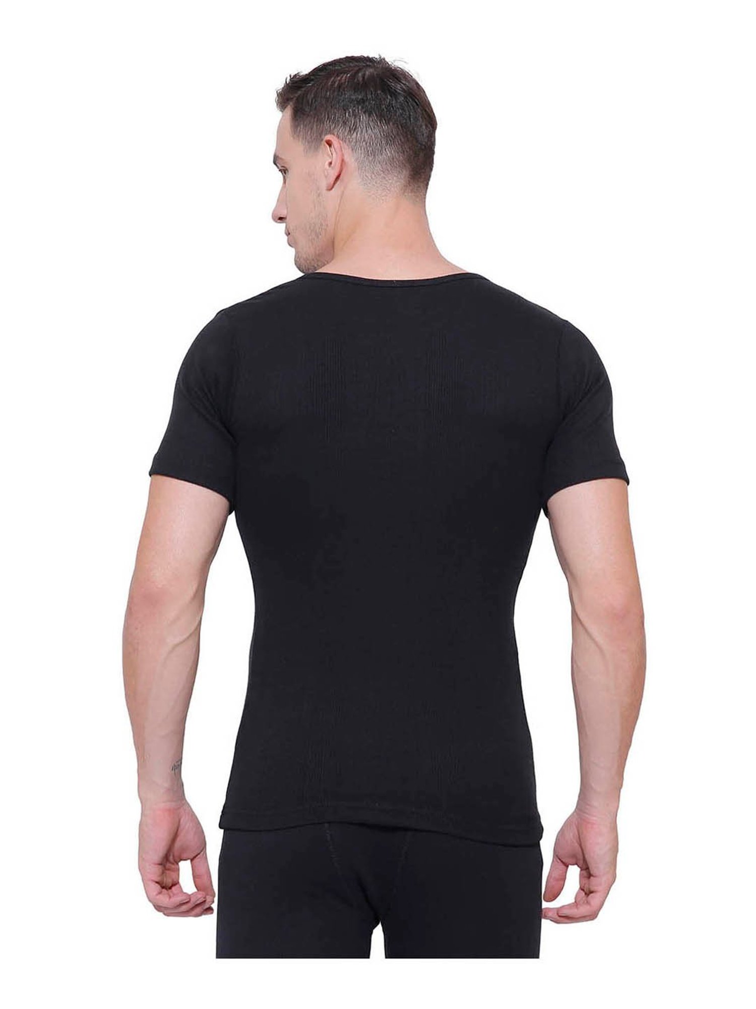 Bodycare Insider Black Regular Fit Thermal Top