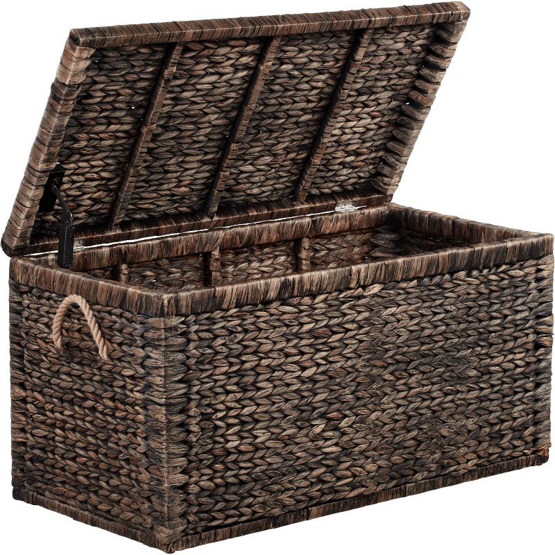 Farmhouse Wicker Trunk Rustic - ClickDecor