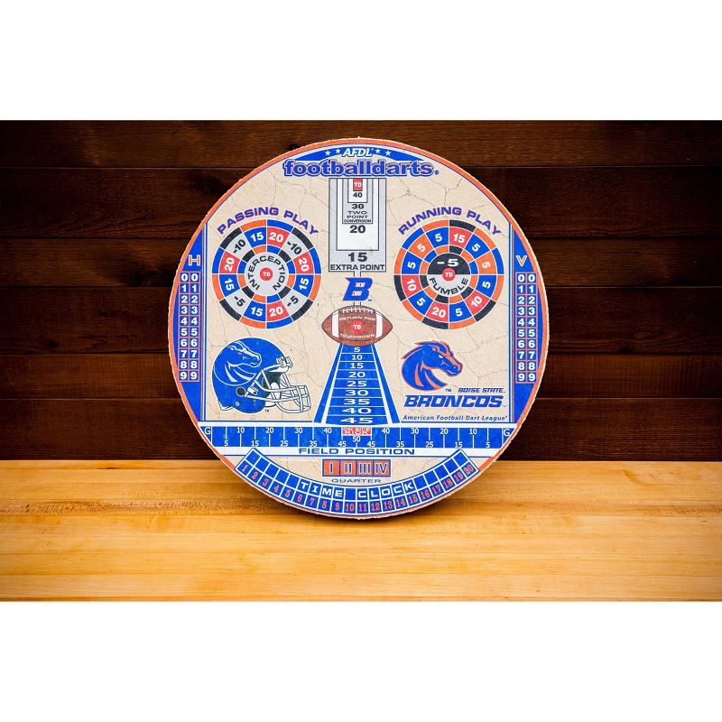 NCAA Boise State Broncos Official Football Dartboard