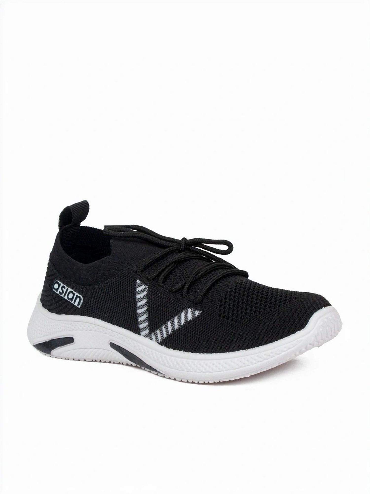 Asian Women's Black Running Shoes
