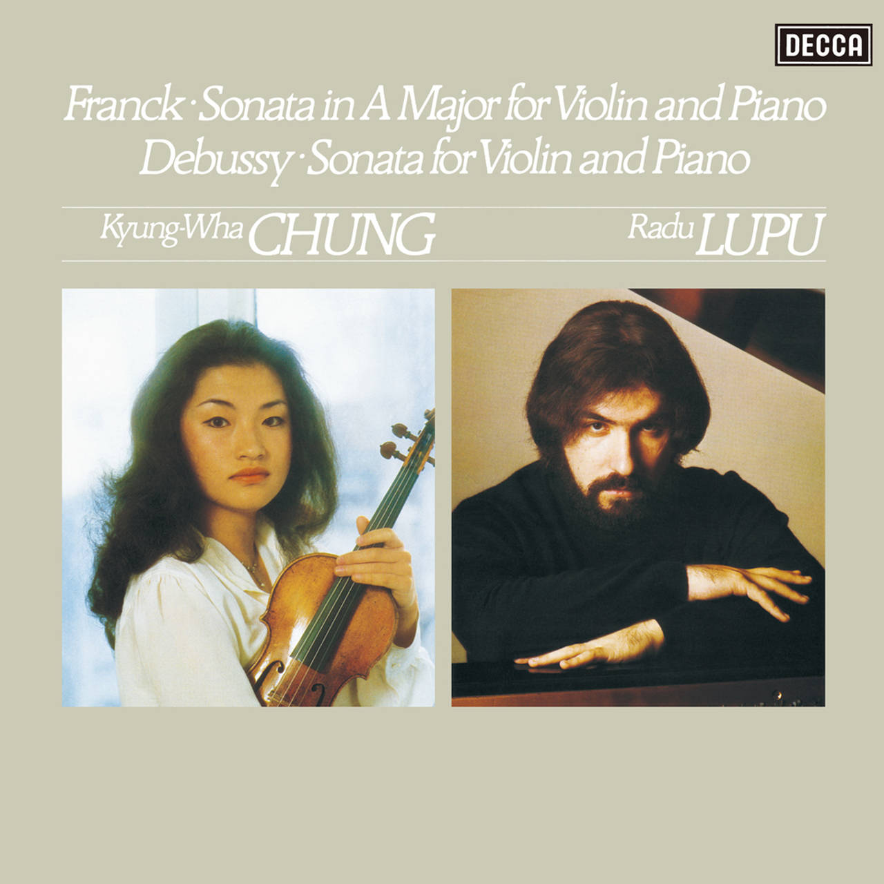 Kyung-Wha Chung & Radu Lupu Sonatas For Violin & Piano 180g Import LP (Vinyl)