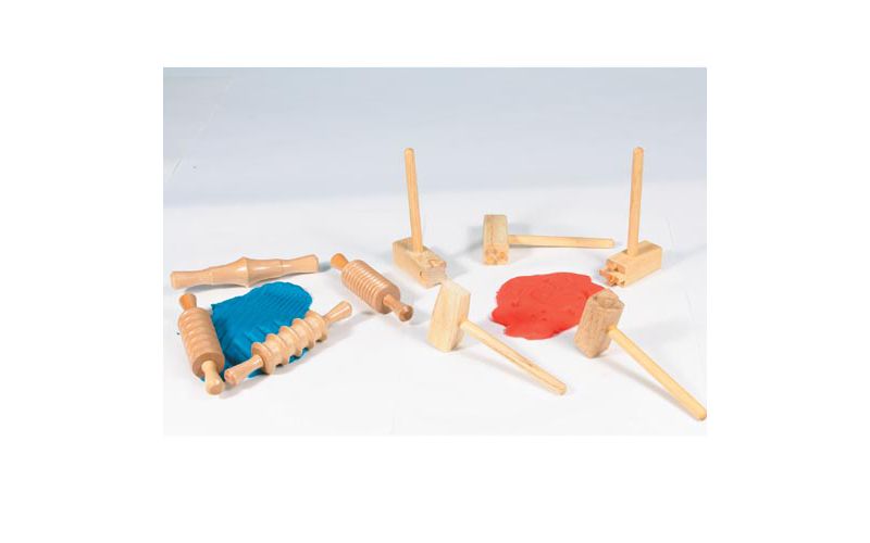Chenille Kraft Clay or Dough Decorative Designs Hammers & Rollers