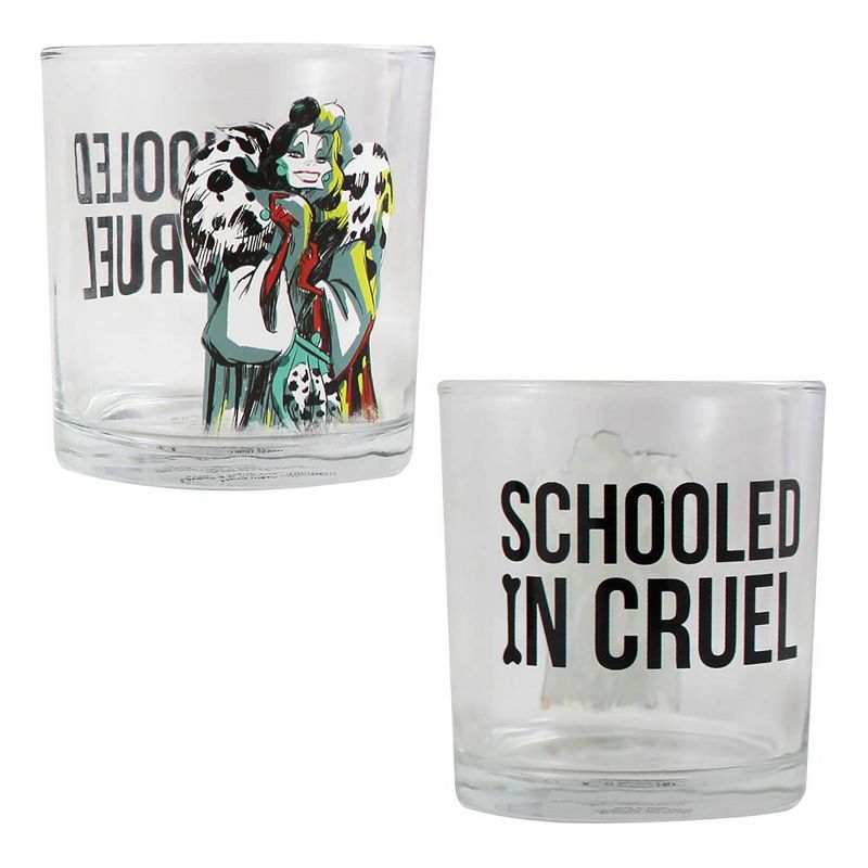 Disney Villians 10oz 4pk Glasses Set