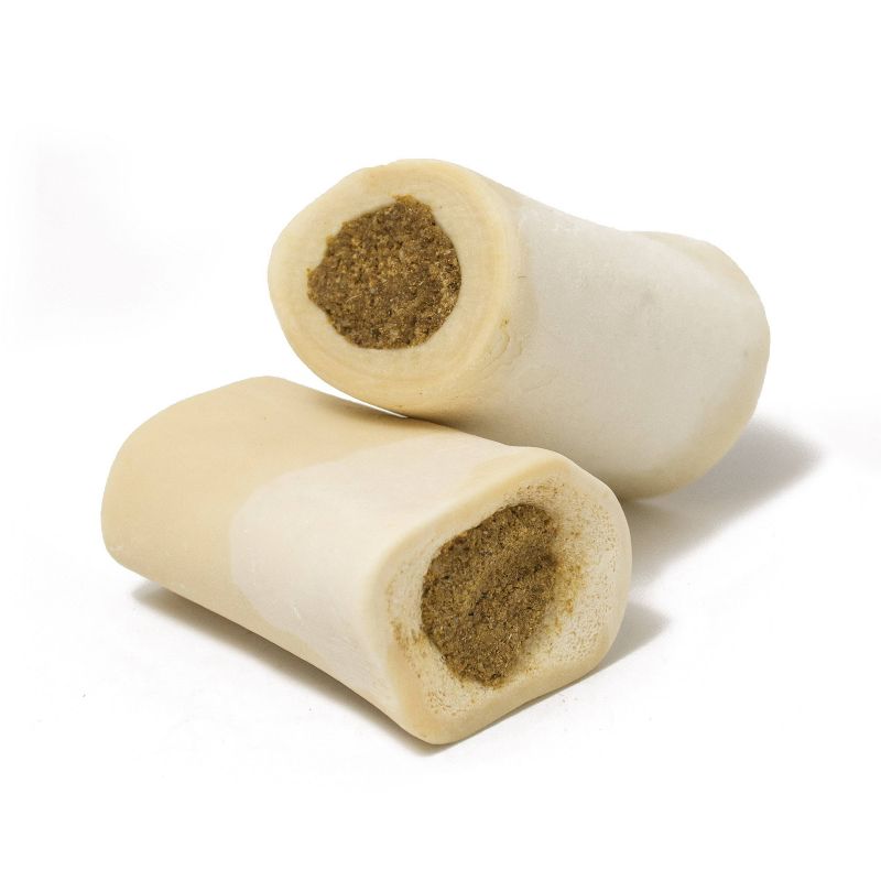Cadet Peanut Butter Stuffed Shin Bone Dog Treats - Large