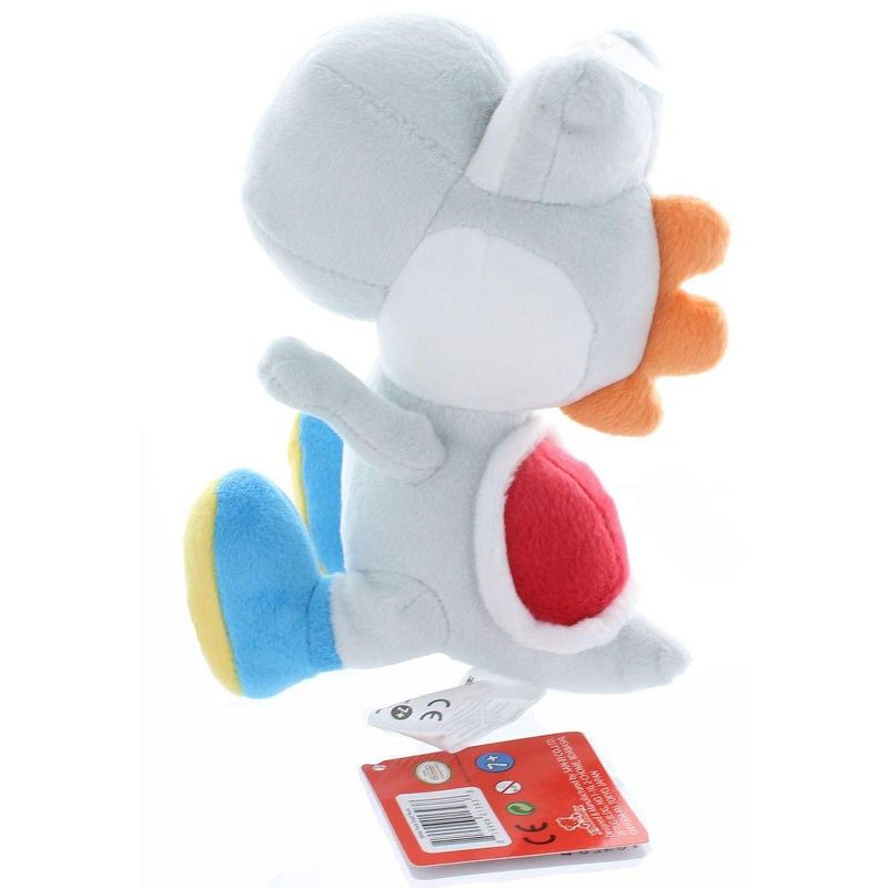 Little Buddy LLC Super Mario Bros. 6" Plush White Yoshi