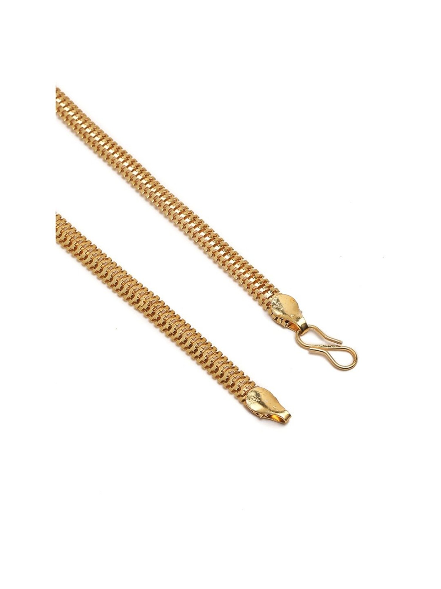 YouBella Gold-Plated Necklace & Hairpin Combo