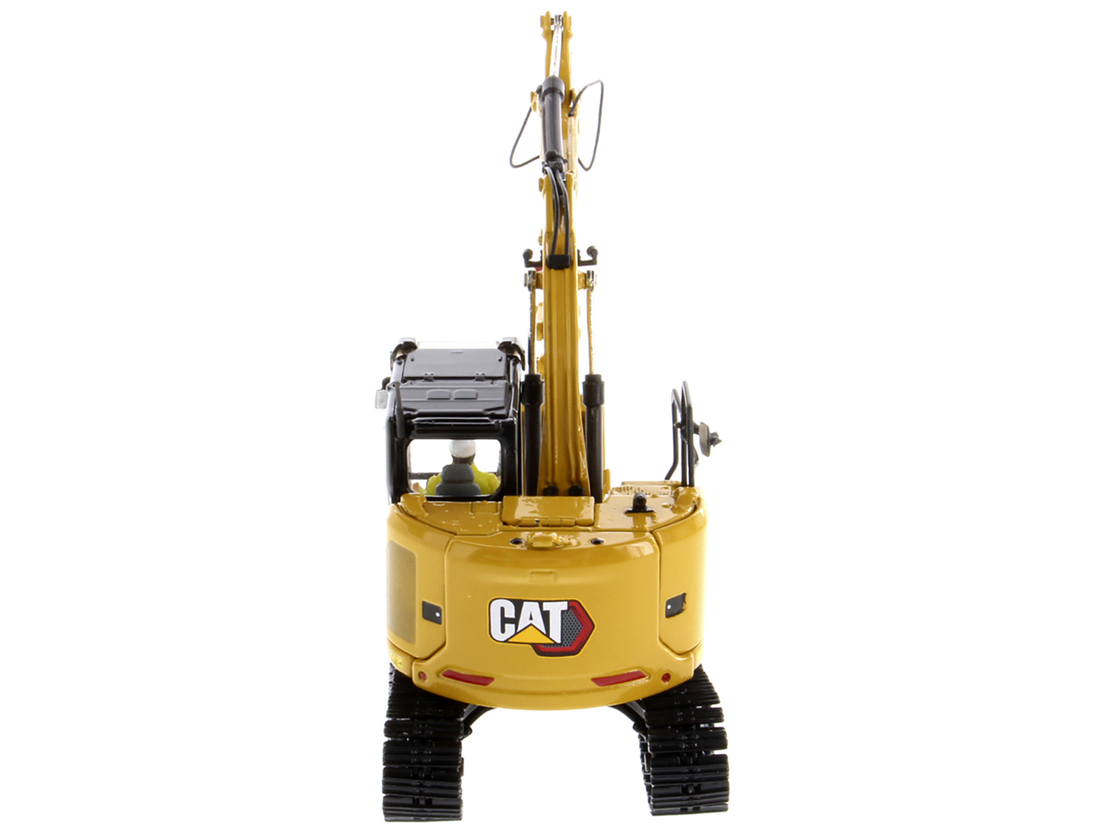 CAT Caterpillar 315 Track Type Hydraulic Excavator Yellow with Operator "High Line" Series 1/50 Diecast Model by Diecast Masters