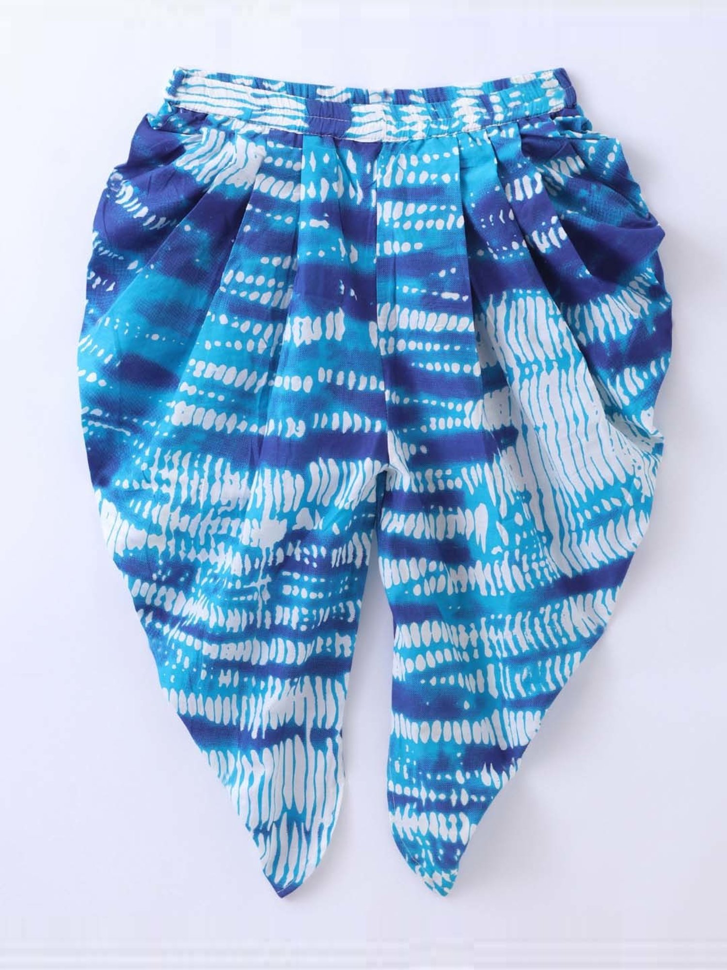 TWISHA Kids Blue Cotton Regular Fit Top Set