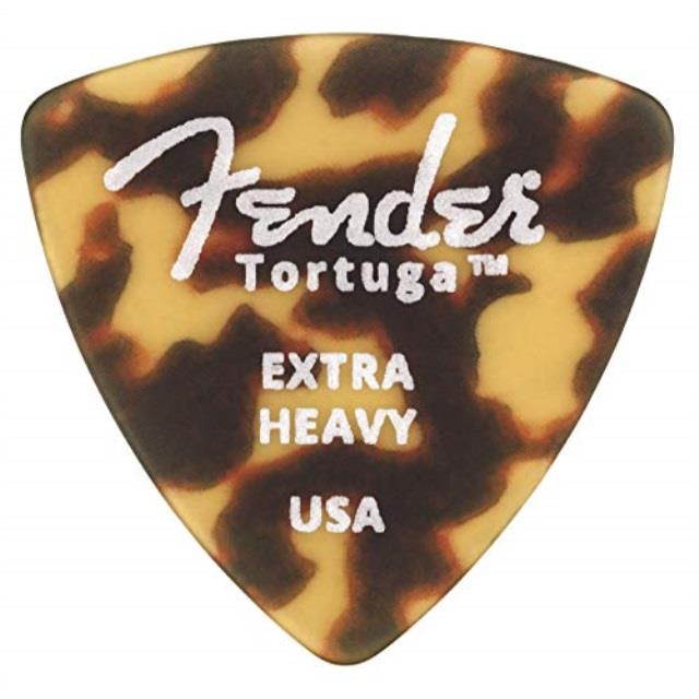 fender tortuga 346 extra heavy guitar pick 6