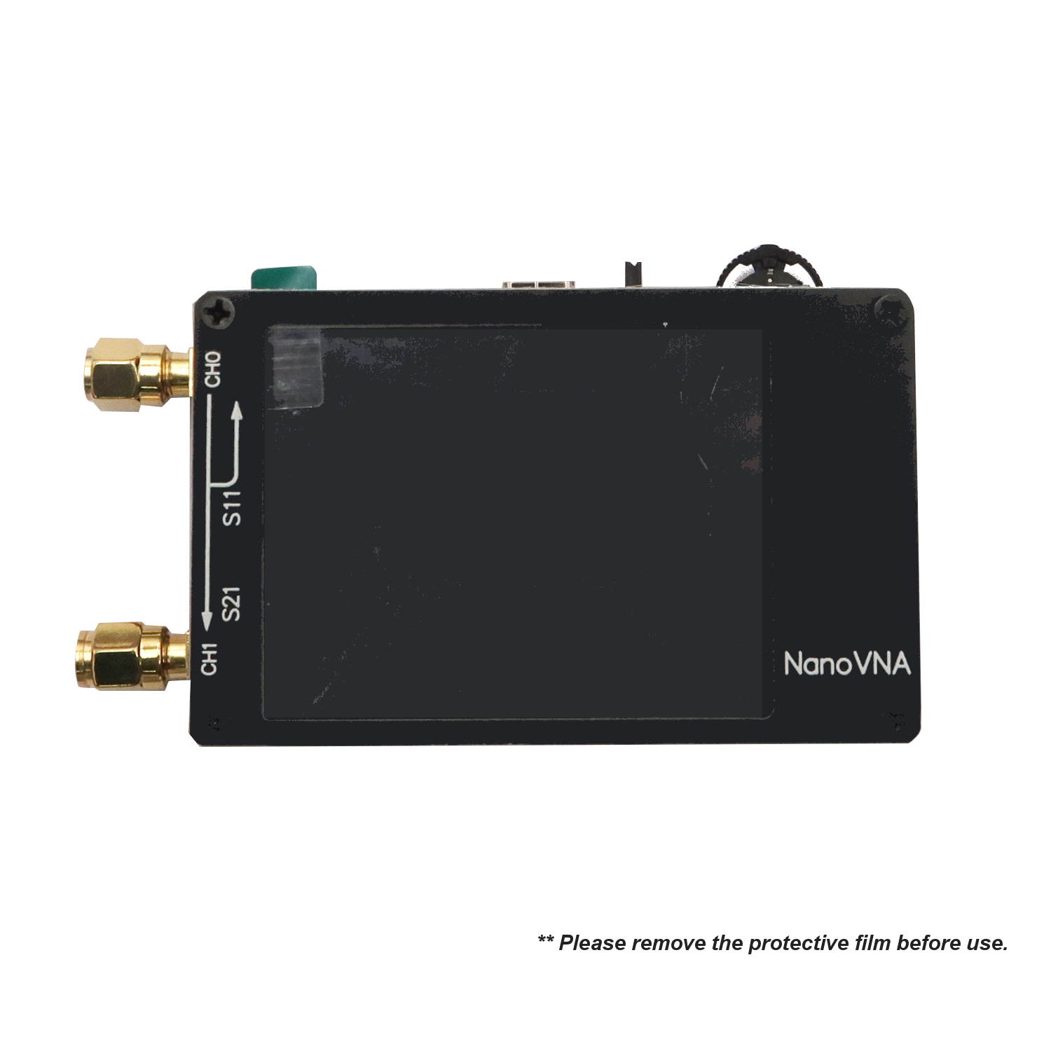Surecom NanoVNA-H 50KHz~1.5GHz VNA 2.8inch LCD HF VHF UHF UV Vector Network Analyzer (0014-0168)