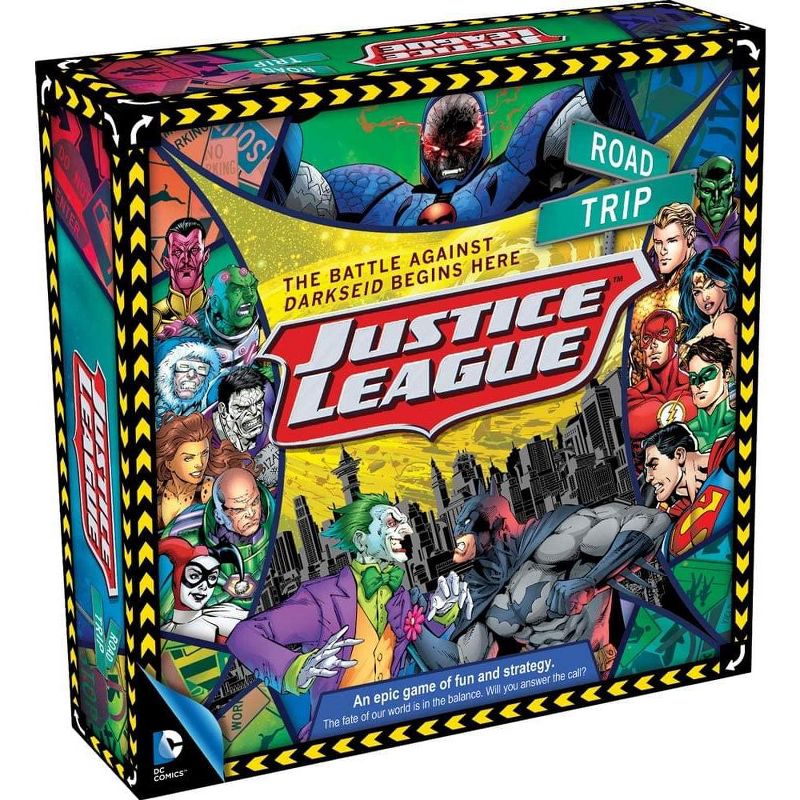 NMR Distribution DC Comics Justice League of America Road Trip Board Game