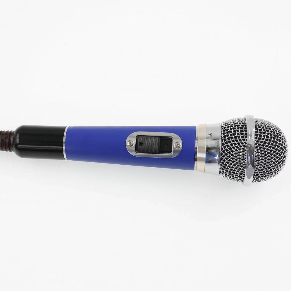 Metal Vocal Moving Coil Dynamic Professional Microphone System 6.5mm jack 5m Cable HI-FI Delity Uni-directional Mic For Karaoke