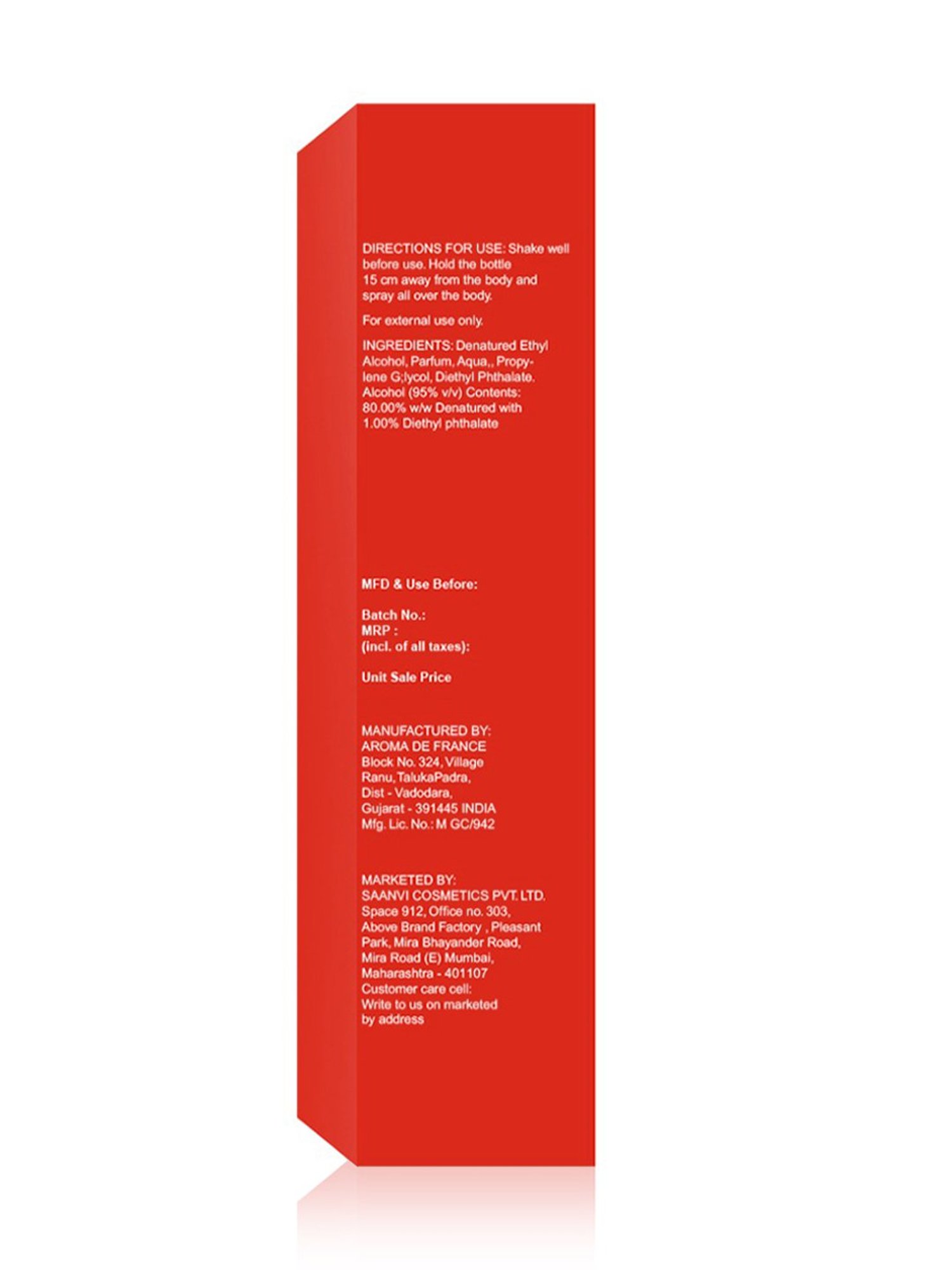 La'French Hottie Girl Eau de Parfum for Women - 10 ml