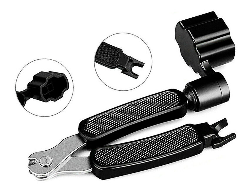 3 in 1 Guitar Repair String Winder Cutter Change String Tool Bridge Pin Puller