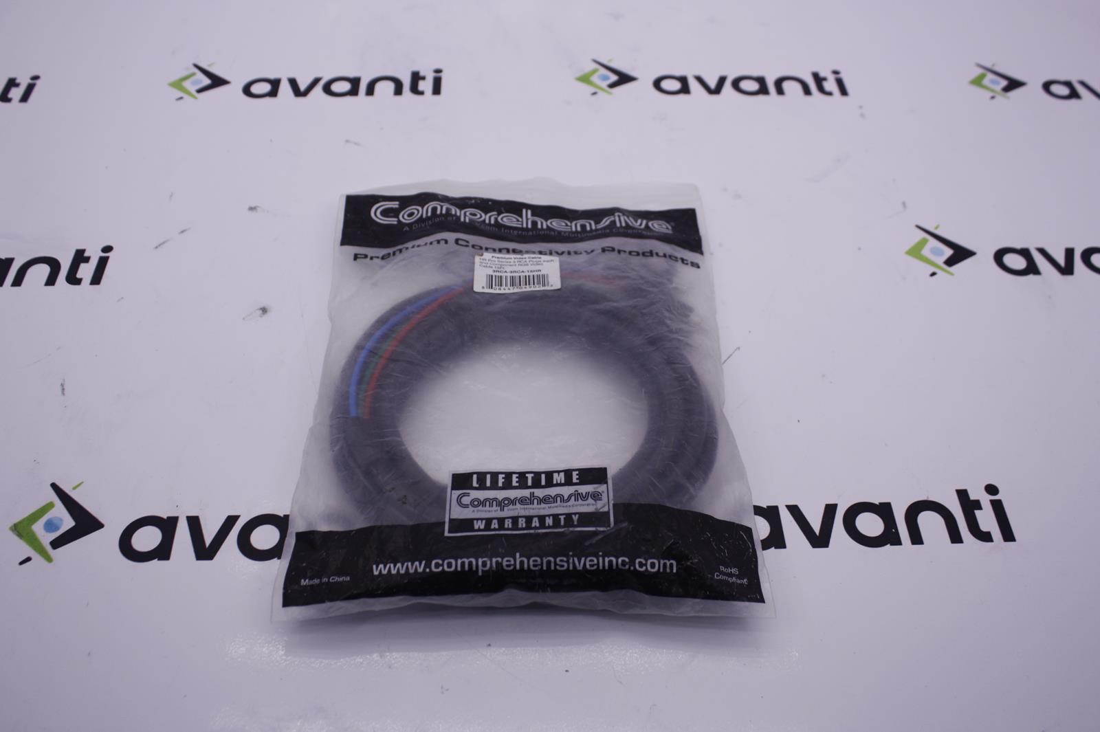 Comprehensive 3RCA-3RCA-15HR Comprehensive 15' hr pro series component video cable