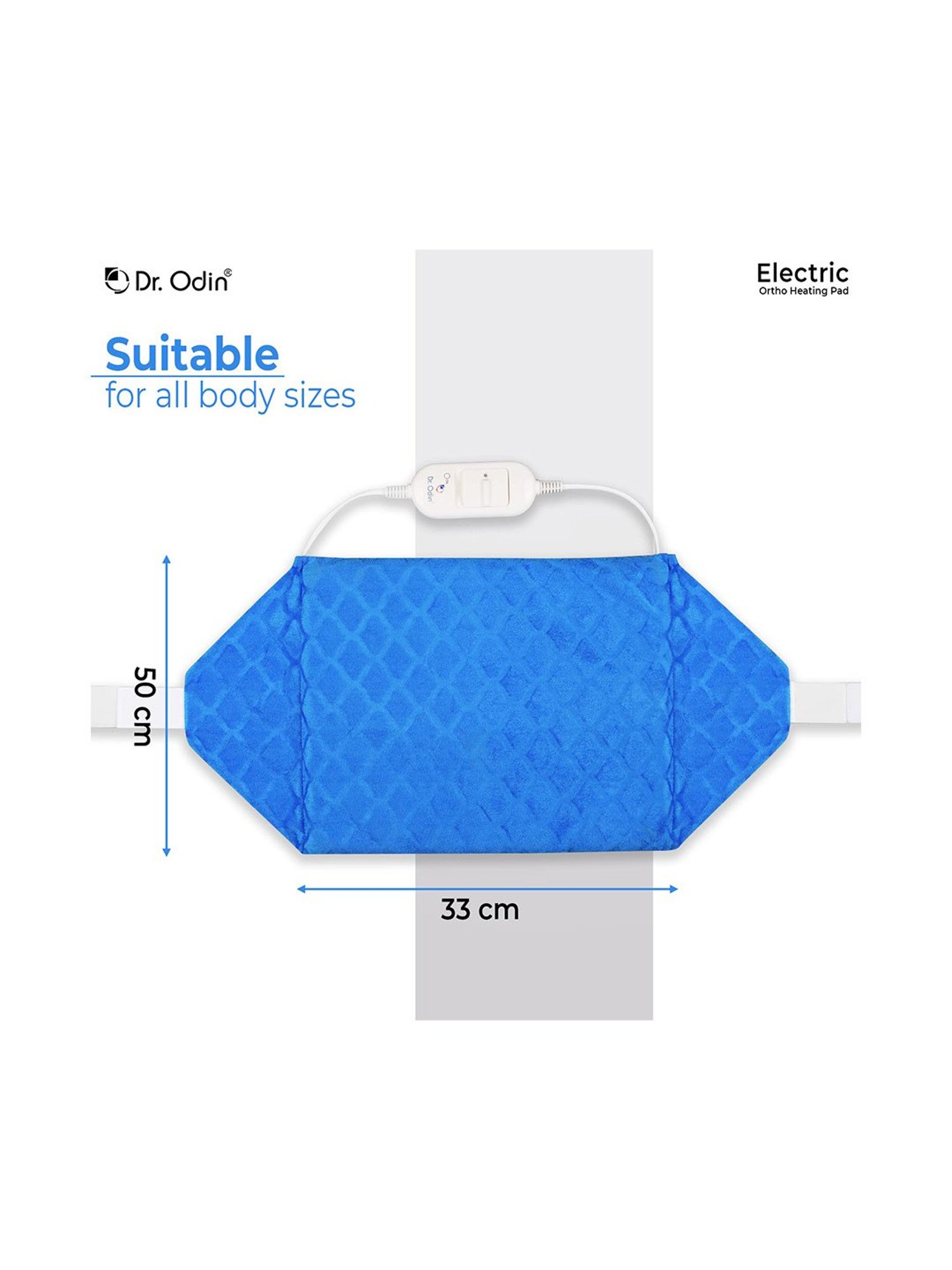 Dr. Odin Electric Ortho Heating Pad (Blue)