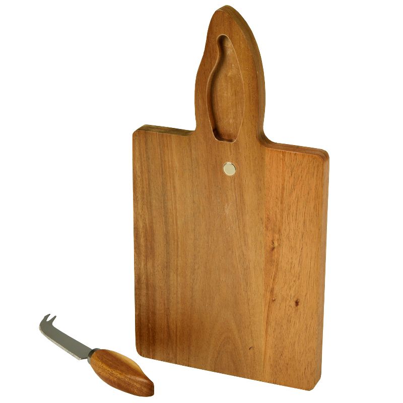Picnic at Ascot Bamboo Butcher Block  13" x 13"