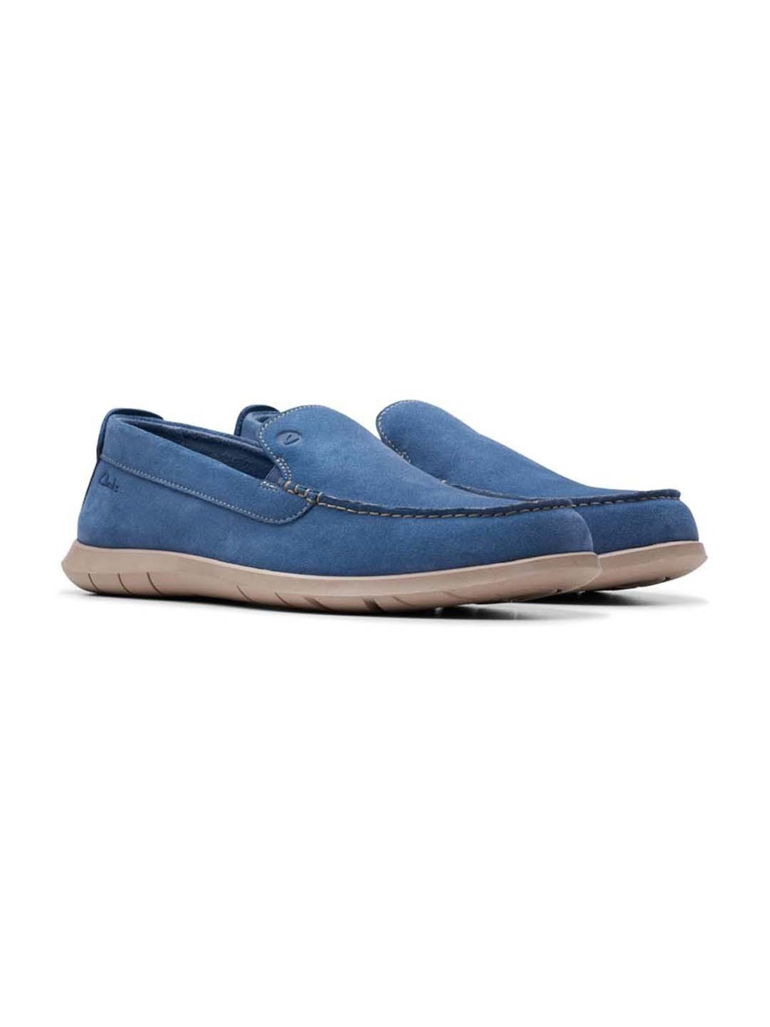 Clarks Men's Flexway Step Blue Loafers