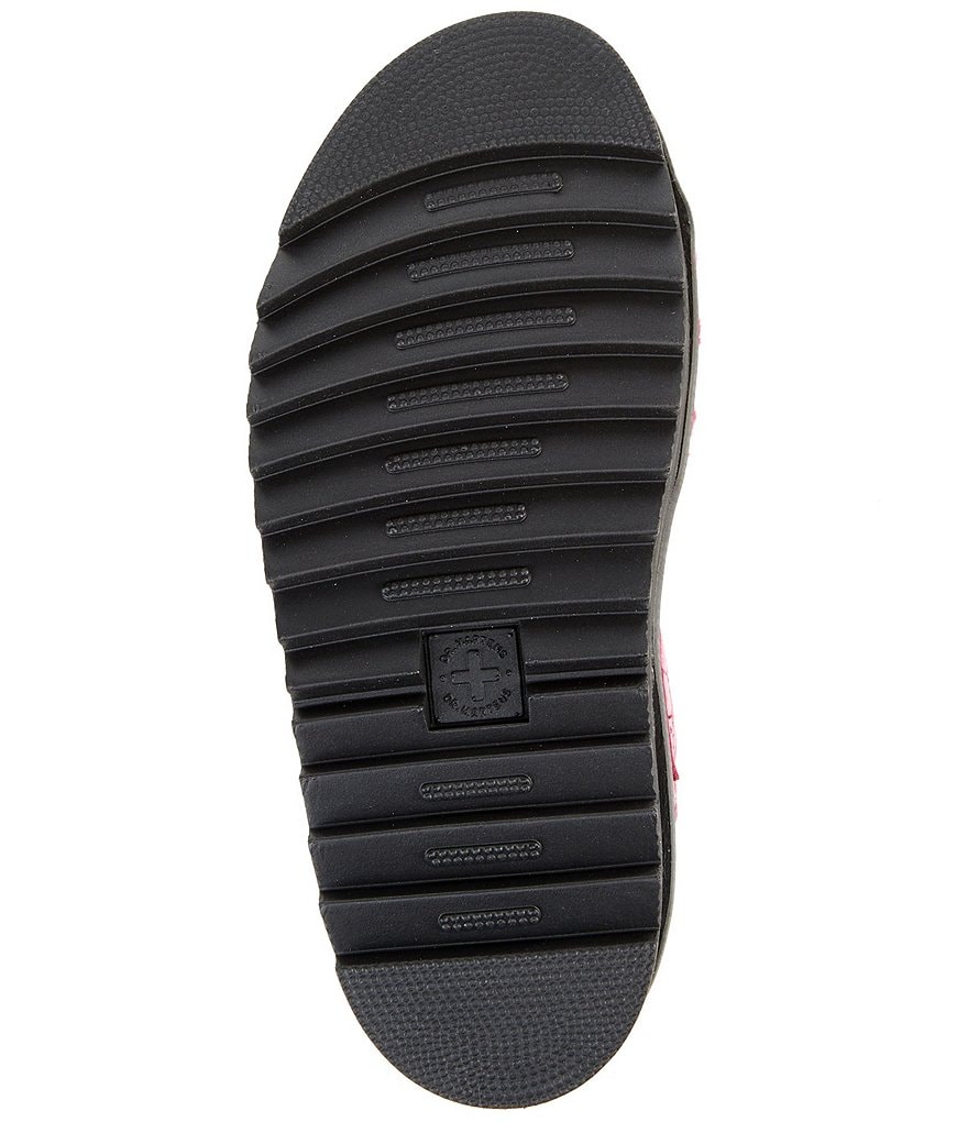 Dr. Martens Women's Voss Quad Fluffy Faux Fur Platform Sandals