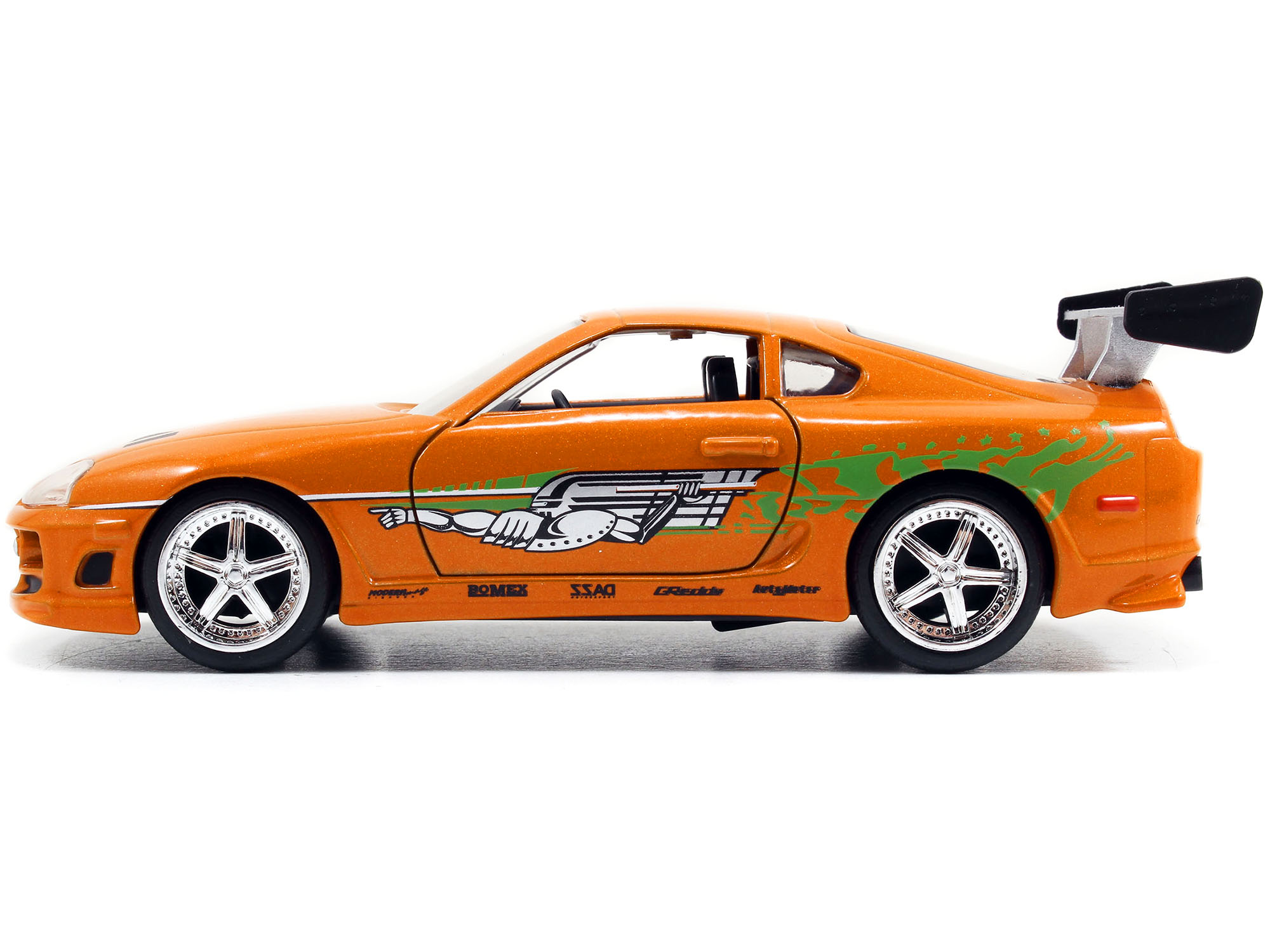 Brian's Toyota Supra Orange "Fast & Furious" Movie 1/32 Diecast Model Car by Jada