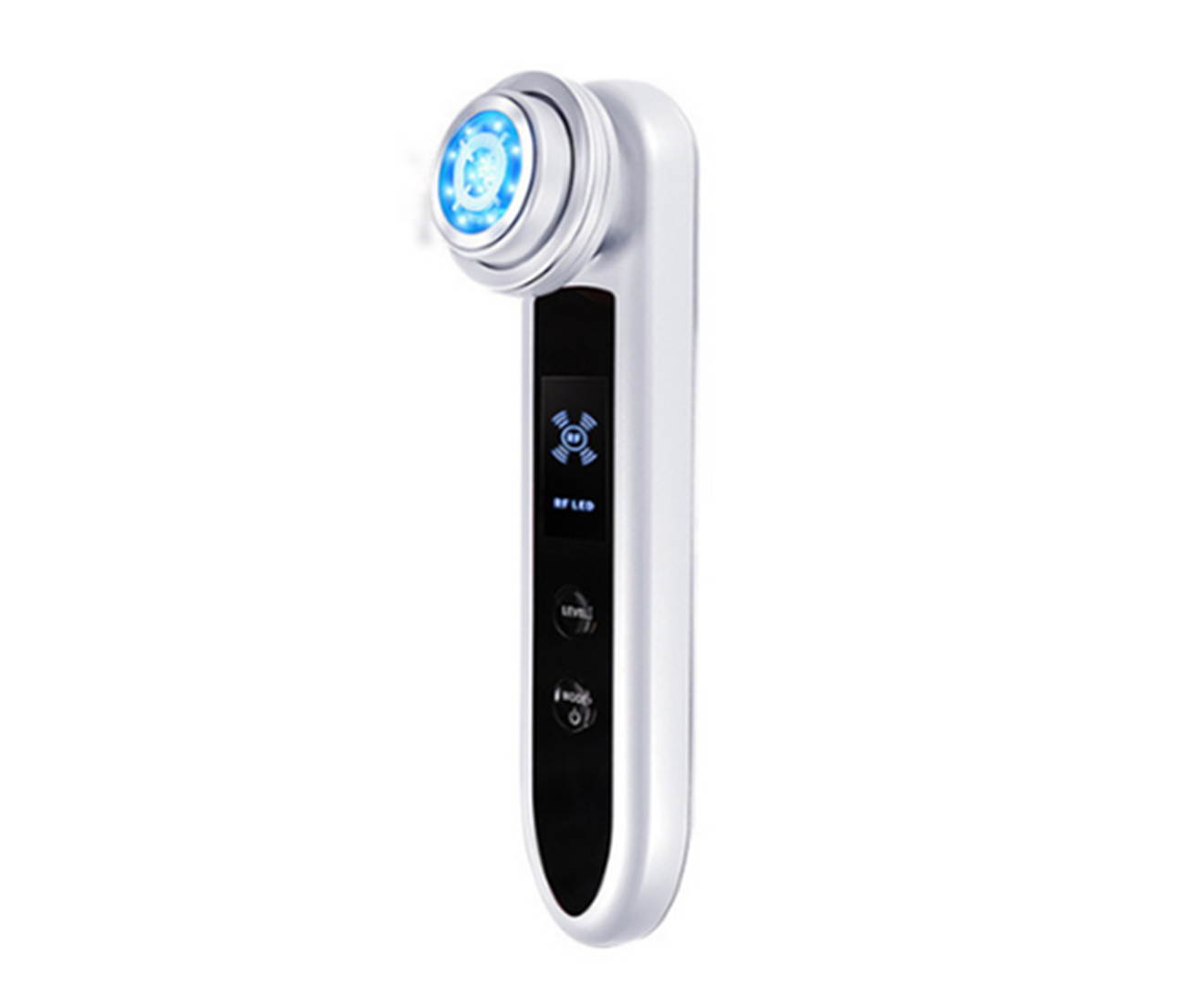 Select Mall Home Hot and Cold Beauty Instrument RF Radio Frequency Skin Rejuvenation Instrument Can Lift and Tighten The Skin-White