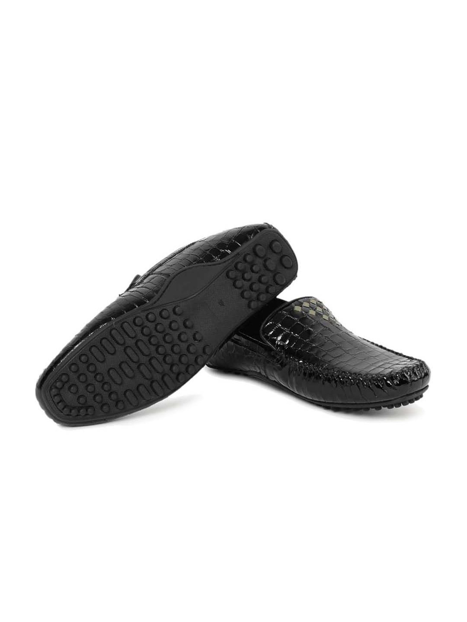 Gabicci Men's Black Casual Loafers