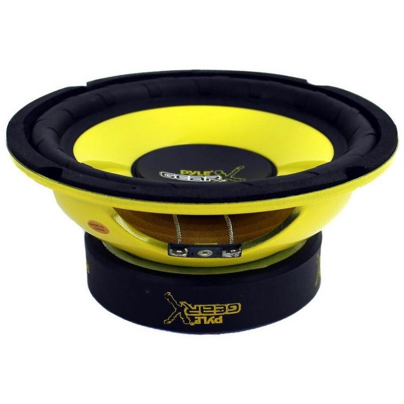 Pyle PLG64 6.5" 1200W Car Audio Mid Bass/Midrange Subwoofer Speaker Set, 2 Pair