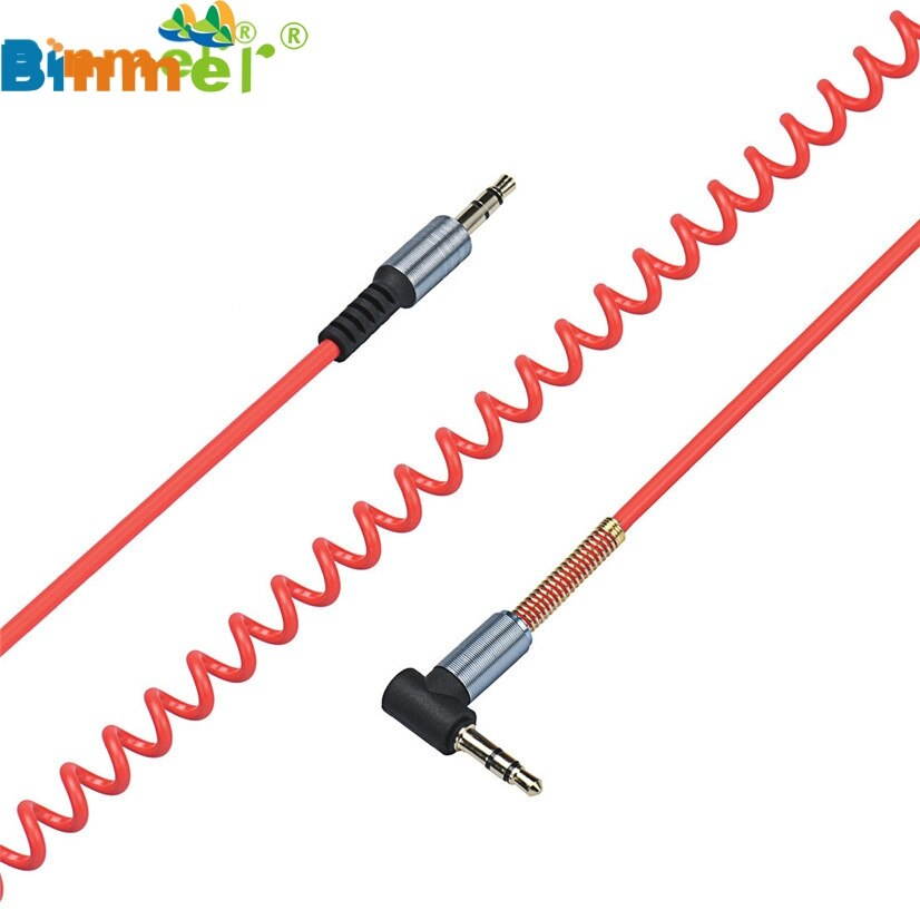 Factory Price Binmer New 3.5mm Stereo Male To Male AUX Retractable Stretched Audio Cable Oct21 Drop Shipping