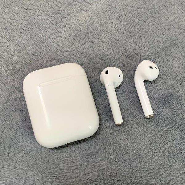 For 1:1 Apple MMEF2AM/AAAAA+ Air Pods Wireless Bluetooth Earphones with Charging Case for IOS/Android