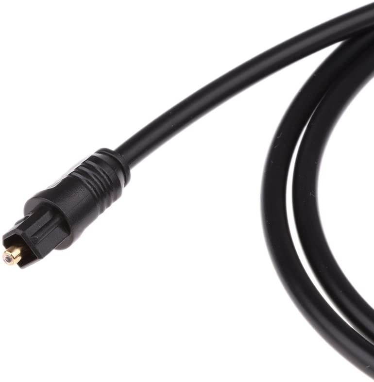 TosLink Male to 3.5mm Male Digital Optical Audio Cable Lead 3ft