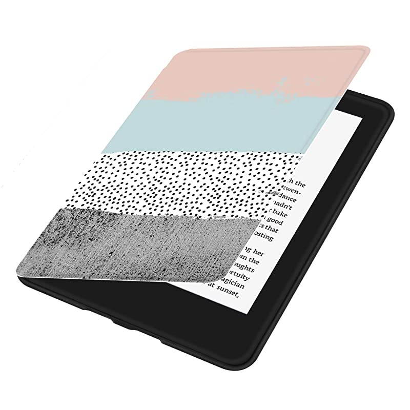 PU Leather Case for All-new Kindle Paperwhite (10th Gen - 2018 Release only&mdash;Will Not fit Prior Gen Kindle Devices), Shinning Gold
