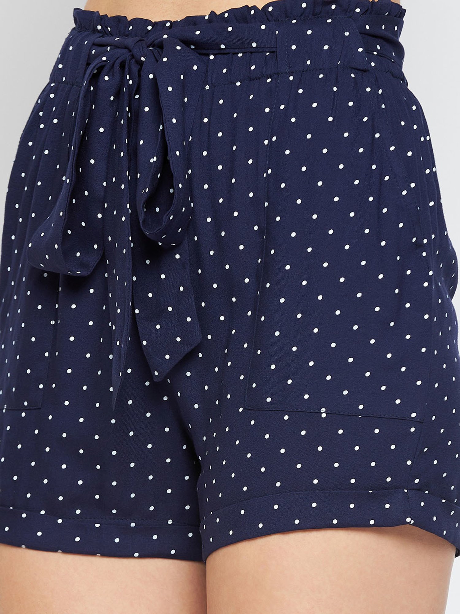 BRINNS Navy & White Printed Shorts