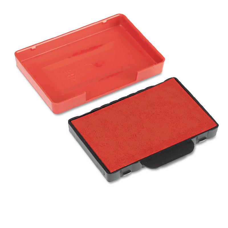 Identity Group Trodat T5460 Dater Replacement Ink Pad 1 3/8 x 2 3/8 Red P5460RD