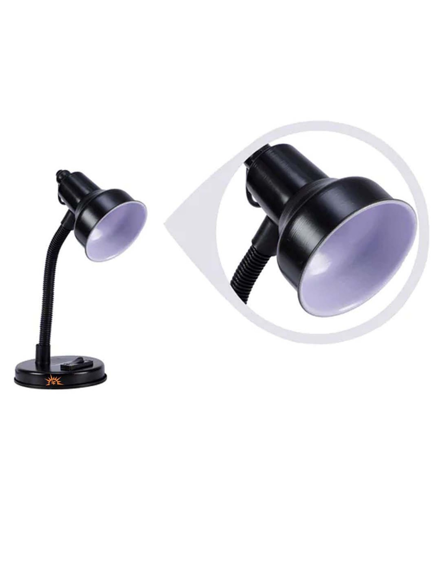 Kapoor E Illuminations Green Study Table Lamp - Set of 1