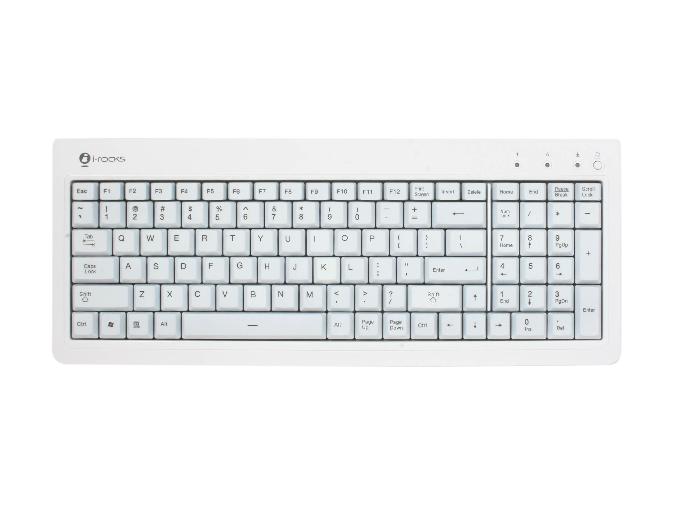 i-rocks KR-6820E-BK Backlit PC Keyboard