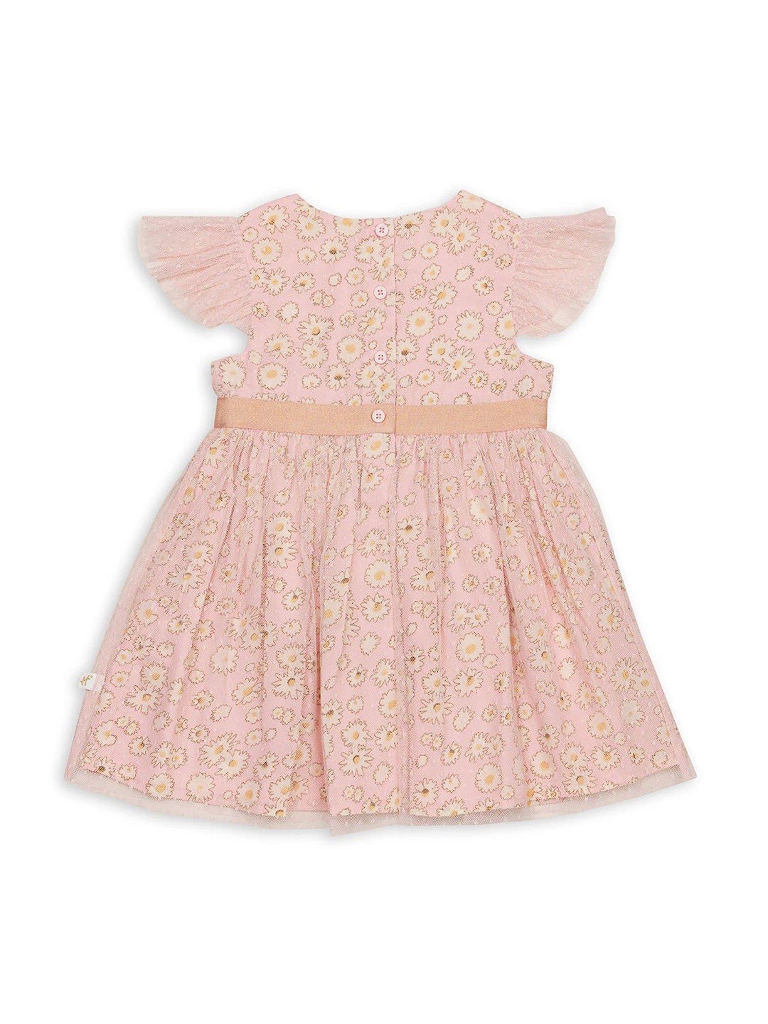 Ed-a-Mamma Baby Multicolor Printed Dress (Pack Of 2)