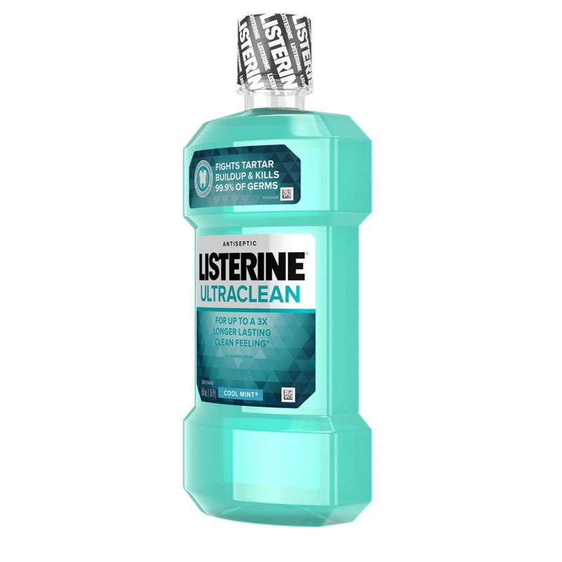 Listerine Ultra Clean Cool Mint Mouth Wash - 33.8 fl oz