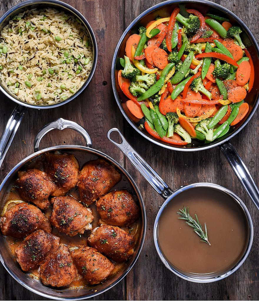 Hestan Nanobond Titanium Stainless Steel Pan, 3.5 Quart