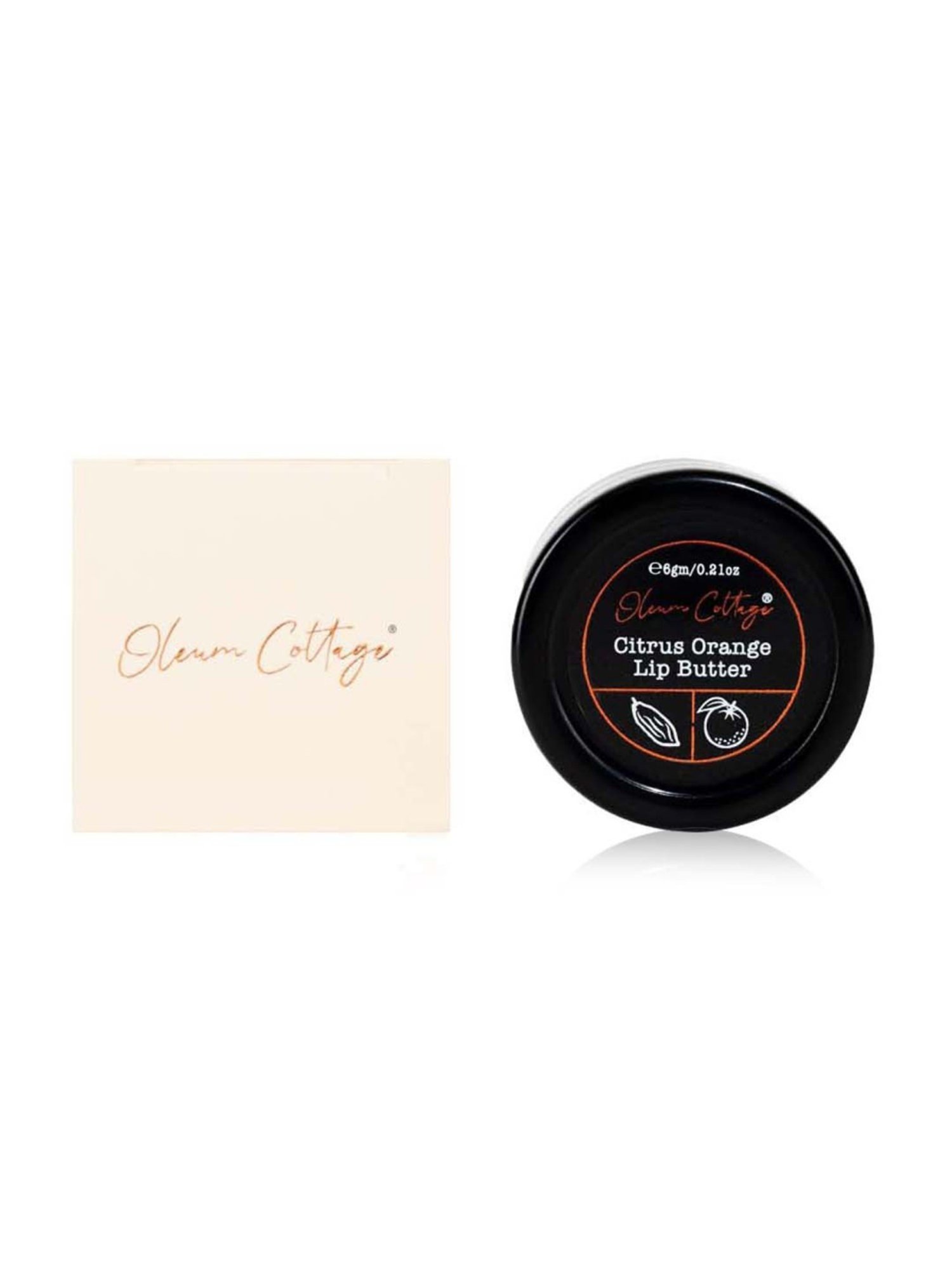 Oleum Cottage Citrus Orange Lip Butter - 6 gm
