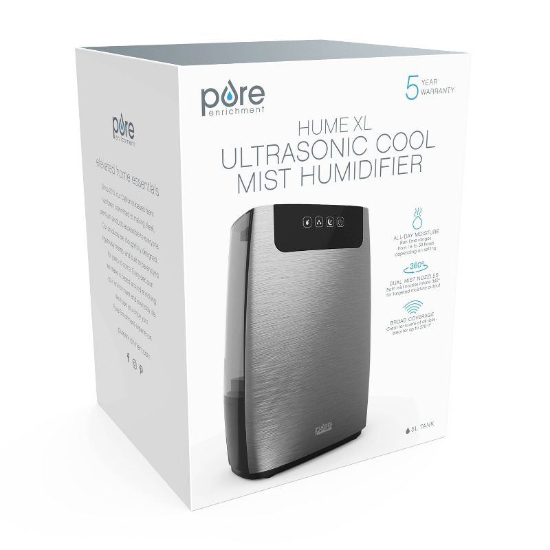 Pure Enrichment Hume XL Ultrasonic Cool Mist Humidifier