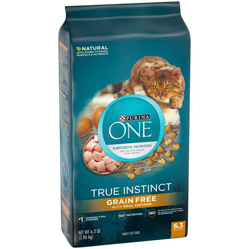 Purina ONE True Instinct Grain Free with Real Chicken Adult Premium Dry Cat Food - 6.3lbs