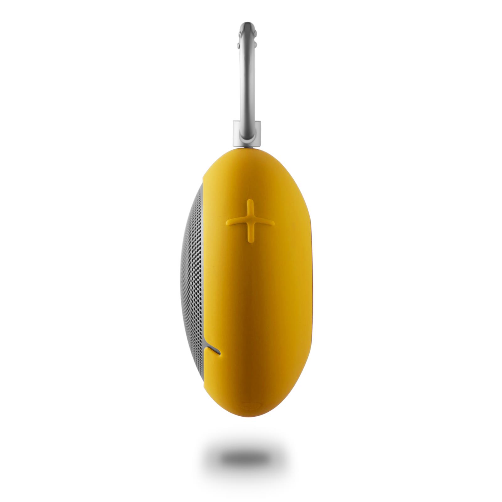 Edifier MP100 Portable Bluetooth Speaker - Wireless Splash/Dust Proof Boombox with microSD Card for Hiking Camping and Outdoors Activities - Yellow